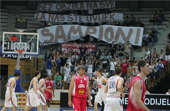 Košarka : Cibona - Cedevita.                                                                                                                                                                                                                    