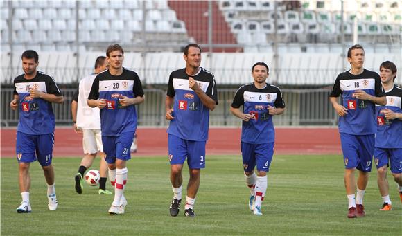 Split: Na Poljudu održan trening hrvatske nogometne reprezentacije                                                                                                                                                                              