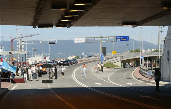 Rijeka: otvorena državna cesta D 404 od luke do obilaznice                                                                                                                                                                                      