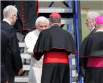 Papa Benedikt XVI. sletio u Zagreb                                                                                                                                                                                                              