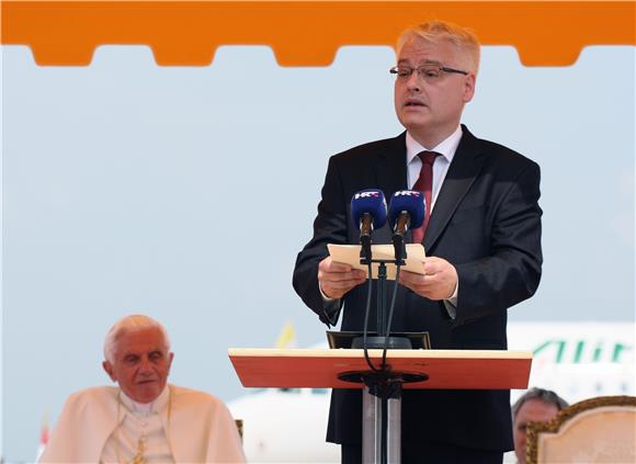 Josipović: Dobro došli, Vaša Svetosti                                                                                                                                                                                                           