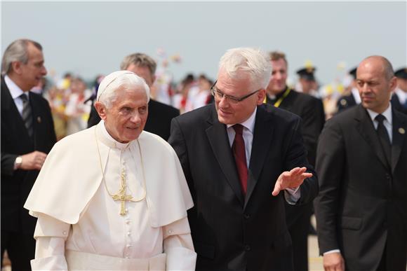 Benedikt XVI.: hrvatski narod pripada Europi                                                                                                                                                                                                    