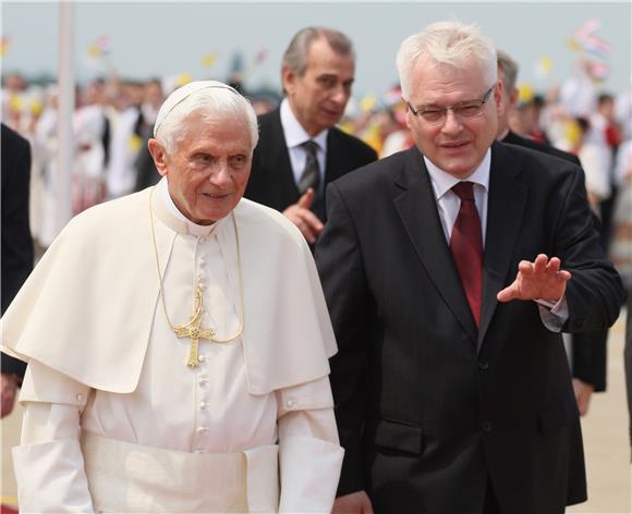 Benedikt XVI.: hrvatski narod pripada Europi                                                                                                                                                                                                    