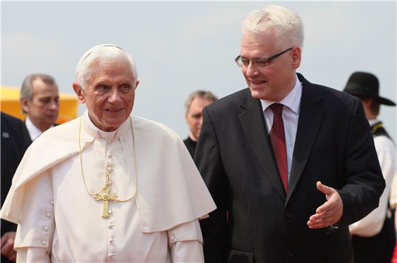 Benedikt XVI.: hrvatski narod pripada Europi                                                                                                                                                                                                    