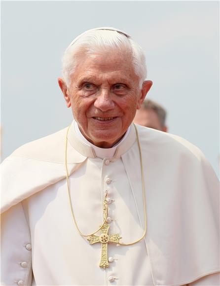 Papa Benedikt XVI. sletio u Zagreb                                                                                                                                                                                                              