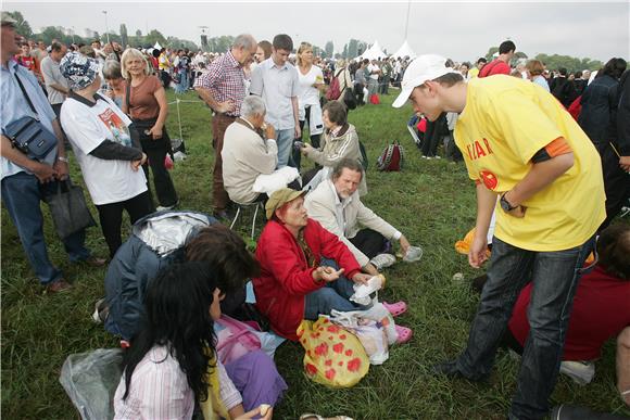 Sveti Otac stigao na Hipodrom                                                                                                                                                                                                                   