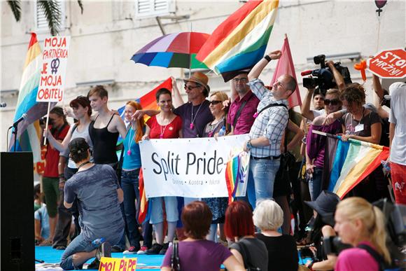 Gay Pride u Splitu                                                                                                                                                                                                                              