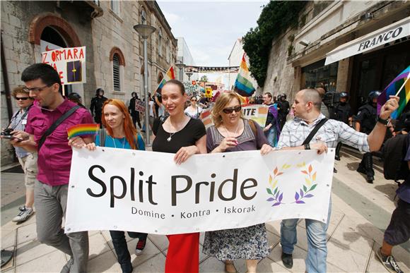 Gay Pride u Splitu                                                                                                                                                                                                                              