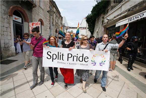 Gay Pride u Splitu                                                                                                                                                                                                                              