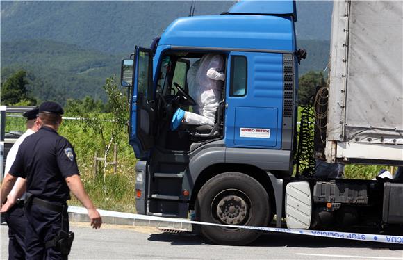 Vozač pušten, očevid na kamionu još traje                                                                                                                                                                                                       