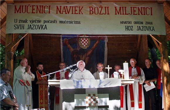 Kod jame Jazovke odana počast žrtvama partizanskog zločina                                                                                                                                                                                      