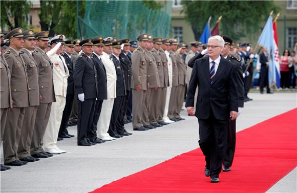 Završetak školovanja polaznika vojnih izobrazbi za potrebe Oružanih snaga Republike Hrvatske                                                                                                                                                    