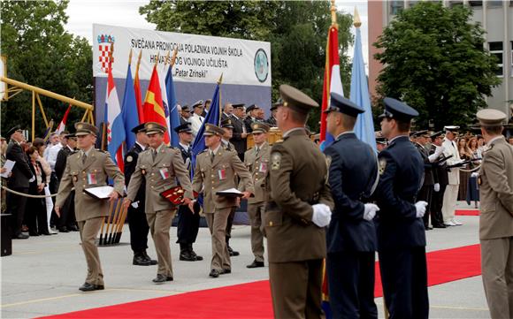 Završetak školovanja polaznika vojnih izobrazbi za potrebe Oružanih snaga Republike Hrvatske                                                                                                                                                    