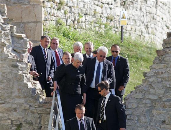 Državna izaslanstva na Oltaru domovine                                                                                                                                                                                                          