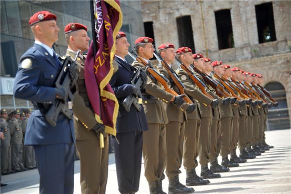 Vukovar: počela svečana promocija polaznika vojnih škola                                                                                                                                                                                        