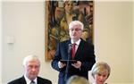 Predsjednik Josipović sa slovenskim i mađarskim predsjednikom                                                                                                                                                                                   