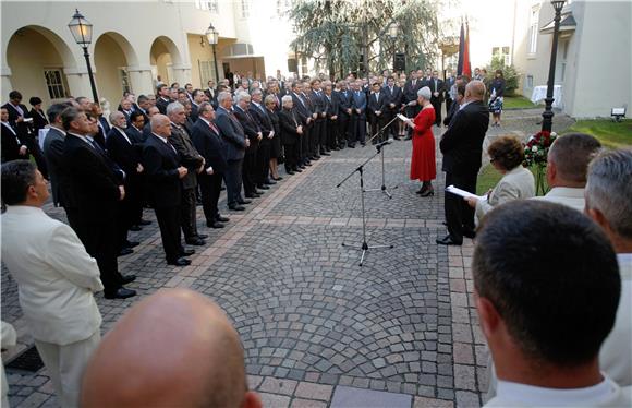 Svečano primanje za članove diplomatskog zbora                                                                                                                                                                                                  