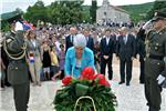 Premijerka otkrila spomenik poginulim braniteljima                                                                                                                                                                                              