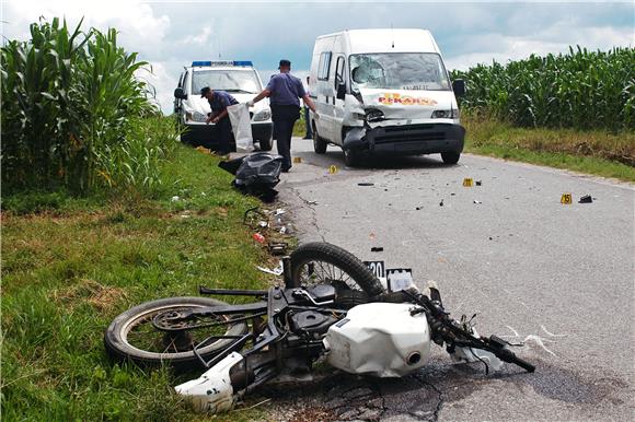 Poginuo četrnaestogodišnji motociklist                                                                                                                                                                                                          