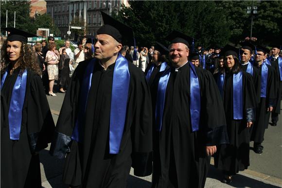 Svečana promocija novih doktora znanosti u zagrebačkom HNK                                                                                                                                                                                      