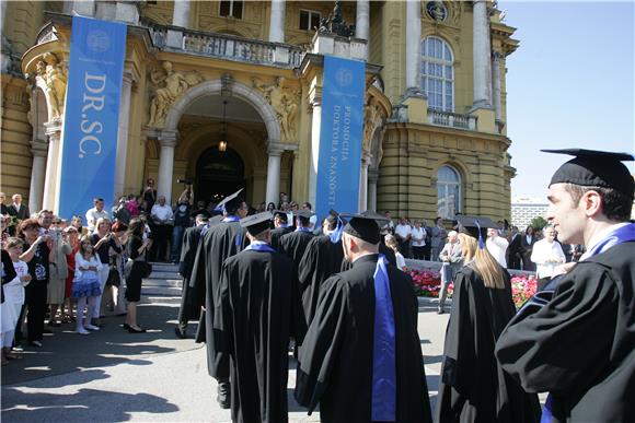 Svečana promocija novih doktora znanosti u zagrebačkom HNK                                                                                                                                                                                      