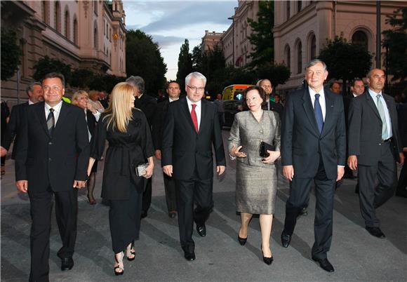 Ljubljana: Josipović i Tuerk na koncertu Mahlerove simfonije                                                                                                                                                                                    