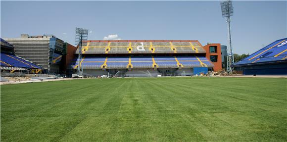 Radovi na stadionu Dinama u Maksimiru                                                                                                                                                                                                           