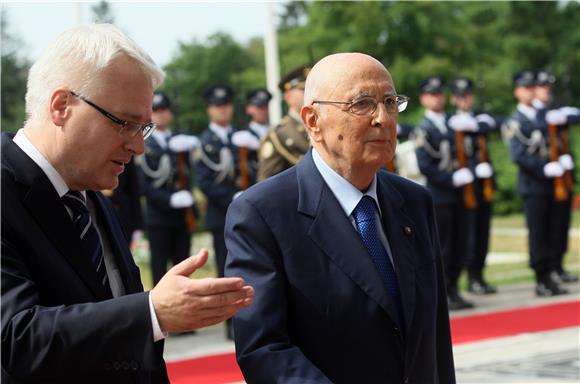 Talijanski predsjednik stigao u službeni posjet Hrvatskoj                                                                                                                                                                                       