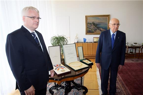 Talijanski predsjednik stigao u službeni posjet Hrvatskoj                                                                                                                                                                                       