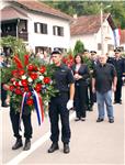 Struga Banska - 20. godišnjica pogibije 10 hrvatskih policajaca                                                                                                                                                                                 