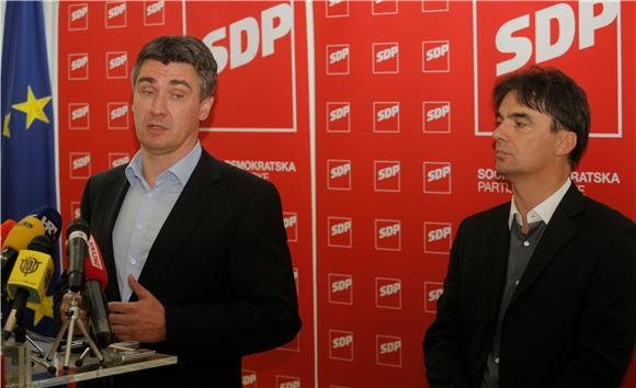 Tiskovna konferencija SDP-a                                                                                                                                                                                                                     