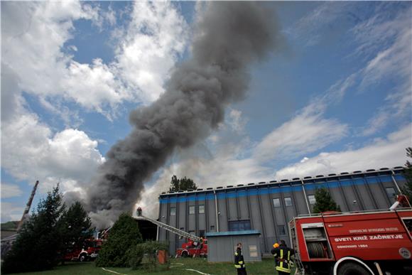 'Regeneracija' Zabok- požar lokaliziran oko 12 sati                                                                                                                                                                                             