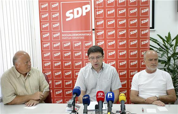 Tiskovna konvferencija SDP-a                                                                                                                                                                                                                    