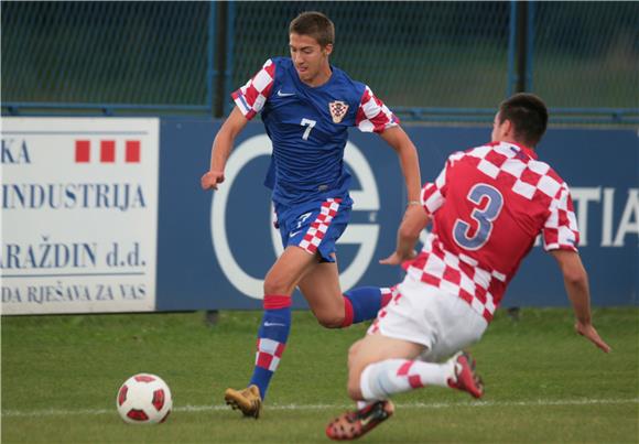 Pripremna nogometna utakmica između reprezentacija U-21 i U-20                                                                                                                                                                                  