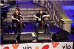 Dubrovnik: 2CELLOS nastupio ispred crkve sv. Vlaha                                                                                                                                                                                              