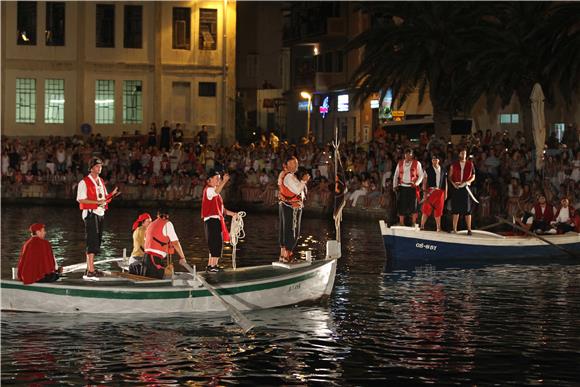 Omiš: Uprizorena gusarska bitka                                                                                                                                                                                                                 