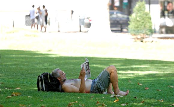 Vrućine u Zagrebu                                                                                                                                                                                                                               