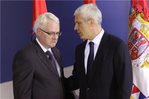 Josipović i Tadić za uzajamnu potporu dviju zemalja                                                                                                                                                                                             