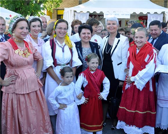 Premijerka Kosor na hrvatskom istoku                                                                                                                                                                                                            