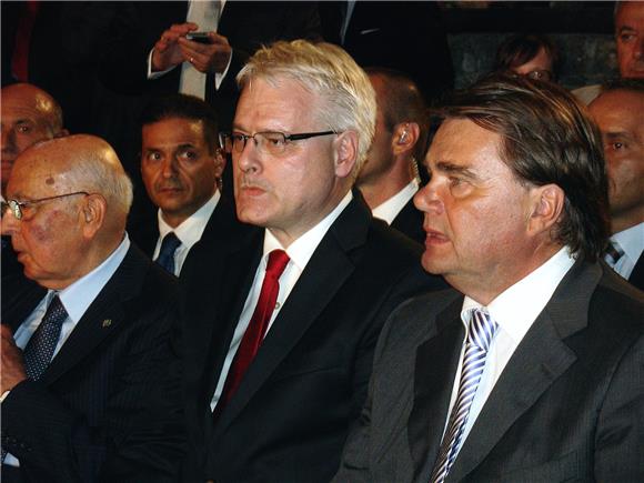 Josipović i Napolitano nazočili koncertu u pulskoj Areni                                                                                                                                                                                        