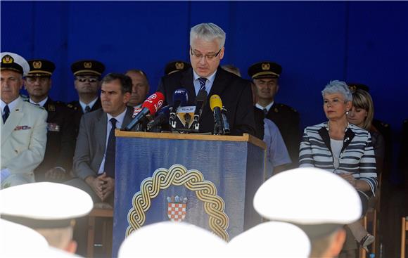 Josipović i Kosor na središnjoj proslavi Dana HRM                                                                                                                                                                                               