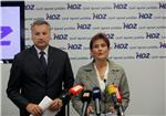 Konferencija za novinare HDZ-a                                                                                                                                                                                                                  