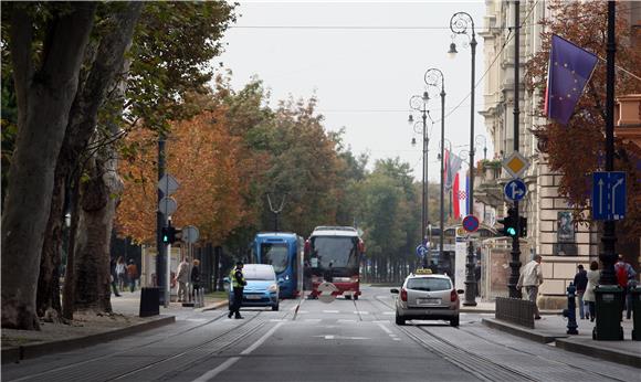 Zagreb: za promet motornih vozila zatvoren Gornji grad i dio središnje zone                                                                                                                                                                     