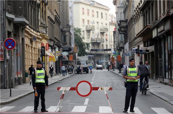 Zagreb: za promet motornih vozila zatvoren Gornji grad i dio središnje zone                                                                                                                                                                     