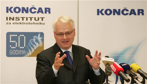 Josipović na obilježavanju 50 godina Končar - Instituta za elektrotehniku                                                                                                                                                                       