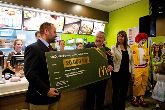 U Sisku najmoderniji McDonald's restoran u Hrvatskoj                                                                                                                                                                                            