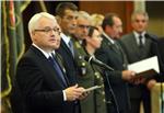 Predsjednik Josipović primio pripadnike 132. brigade HV-a iz Našica                                                                                                                                                                             