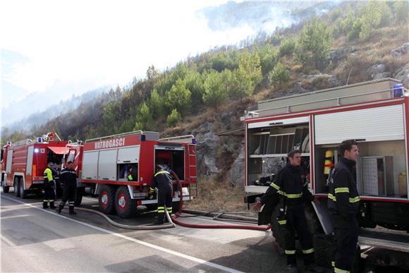 Proširio se požar kod Žrnovnice                                                                                                                                                                                                                 