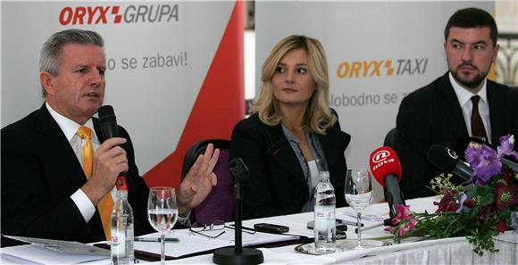 Zagreb: od danas i taksi usluga Oryx grupe                                                                                                                                                                                                      