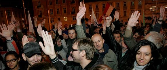 Zagreb: Prosvjed protiv korporativne pohlepe                                                                                                                                                                                                    